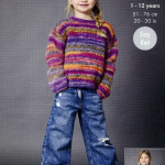 King Cole Sweater, Cardigan and Tank Top Pattern 6380