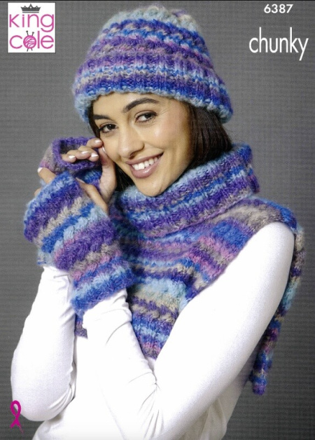 King Cole Accessories Pattern 6387
