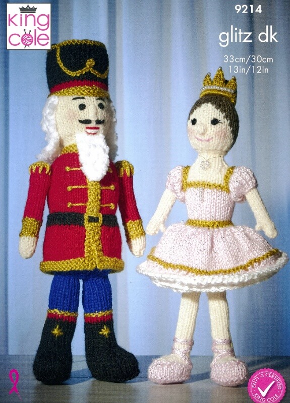 Image of King Cole The Nutcracker and The Princess Pattern 9214