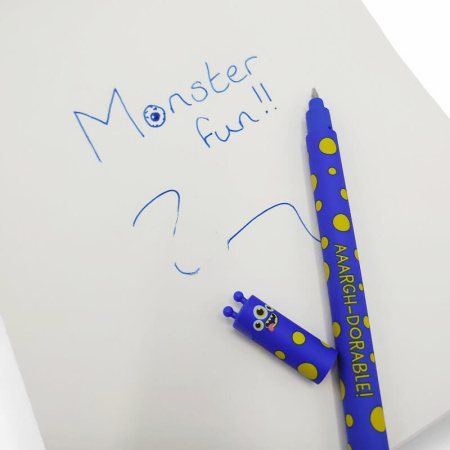 Legami Milano Limited Edition Monster Aaargh-Dorable! 0.7mm Erasable Pens