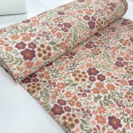 Floral Dusky Pink Brocade