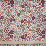 Floral Dusky Pink Brocade
