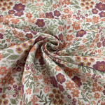 Floral Dusky Pink Brocade