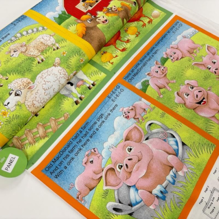 Old Macdonald's Farm Book Panel