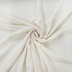 Cream Italian Stretch Crepe
