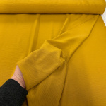 Mustard Italian Stretch Crepe