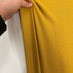 Mustard Italian Stretch Crepe