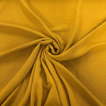 Mustard Italian Stretch Crepe