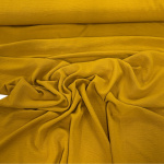 Mustard Italian Stretch Crepe