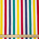 Primary Colour Stripe Polycotton