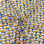 Rainbow Cloud Polycotton