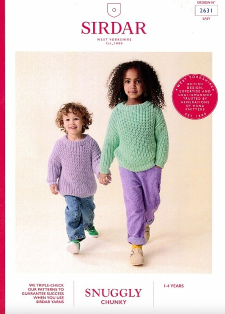Sirdar Sweater Pattern 2631