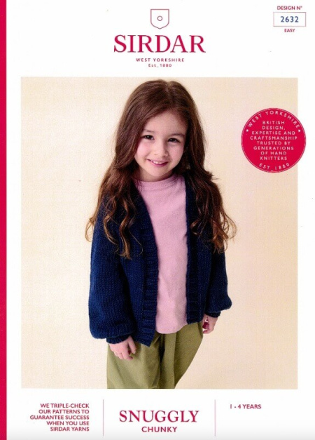 Sirdar Cardigan Pattern 2632
