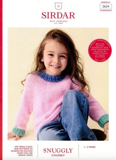 Sirdar Sweater Pattern 2634