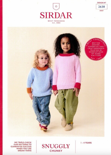 Sirdar Sweater Pattern 2638