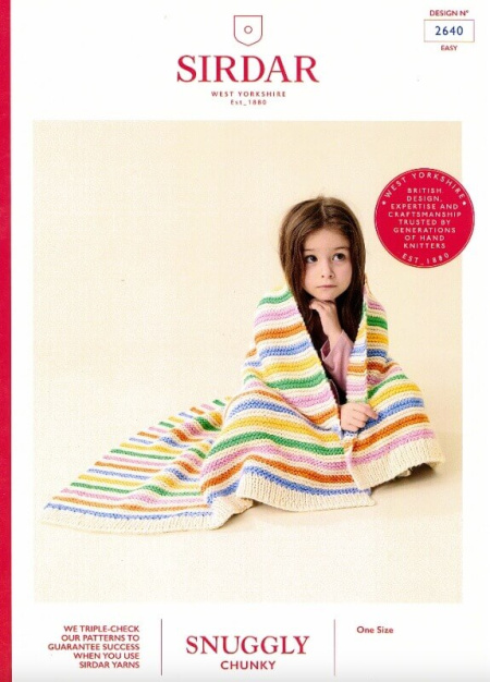 Sirdar Blanket Pattern 2640