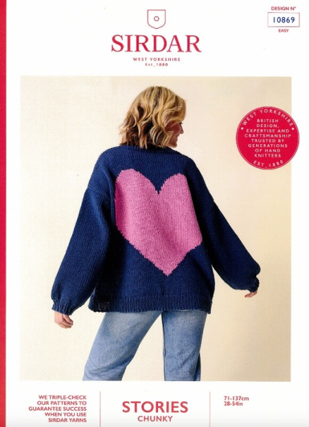 Sirdar Cardigan Pattern 10869