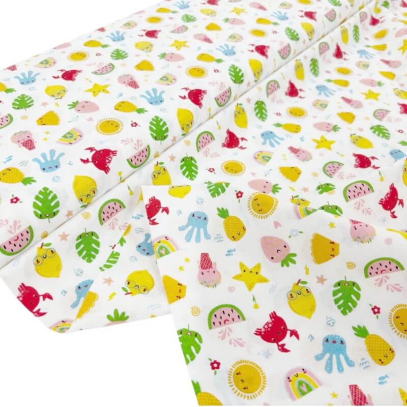 Image of Tutti Fruity Sunshine Cotton