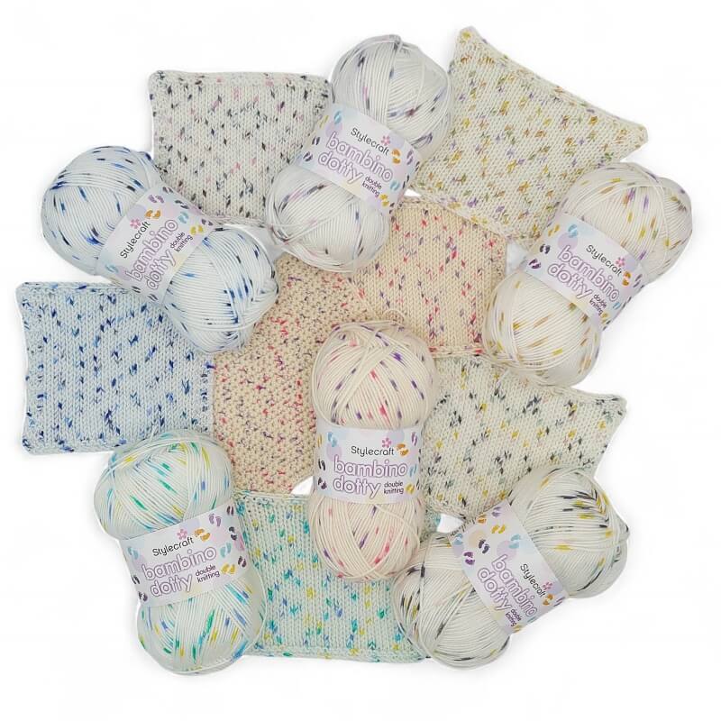 Image of Stylecraft Bambino Dotty DK 100g