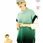 Stylecraft Round and Turtle Neck Tank Tops Pattern 10189