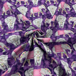 Elephant Festival Quilting Cotton