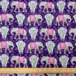 Elephant Festival Quilting Cotton