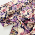 Mauve Blooms Viscose