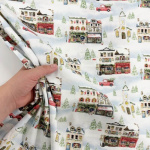 Winter Village Quilting Cotton
