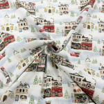 Winter Village Quilting Cotton