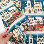 Winter Village Quilting Cotton