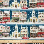 Winter Village Quilting Cotton