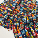 Beer Bottles Quilting Cotton