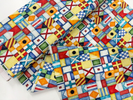 World Flags Quilting Cotton