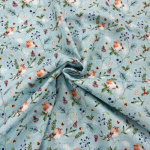 Feathered Foliage Christmas Quilting Cotton