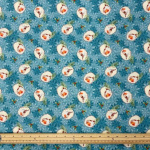 Feathered Foliage Christmas Quilting Cotton