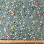 Feathered Foliage Christmas Quilting Cotton
