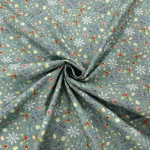 Feathered Foliage Christmas Quilting Cotton