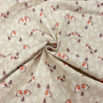 Feathered Foliage Christmas Quilting Cotton