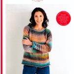 Sirdar Round Neck Sweater Pattern 10140