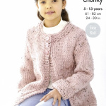 King Cole Sweater and Coatigan Pattern 6358