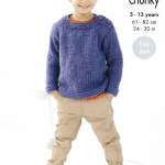 King Cole Sweater and Coatigan Pattern 6358