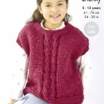 King Cole Overtop and Vest Pattern 6359
