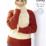 King Cole Sweaters Pattern 6360