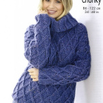 King Cole Sweater and Cardigan Pattern 6361