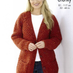 King Cole Sweater and Cardigan Pattern 6362