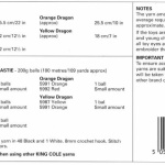 King Cole Crochet Dragons Pattern 9204