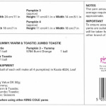 King Cole Crochet Pumpkins Pattern 9219