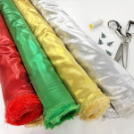 Paper Lamé Metallic Fabric