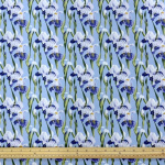 Iris Garden Polycotton