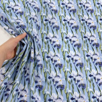 Iris Garden Polycotton
